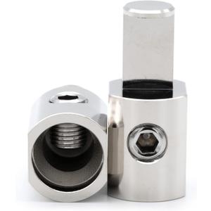 Pair ILL Customz Power and Ground 1/ 0 to 1/ 0 AWG 0 Gauge Amp Input Reducers