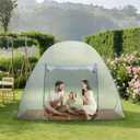 Pop-Up Mosquito Net Tent for King Size Bed 79 x 71 x 59 inch