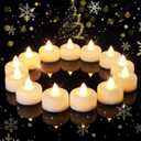 Raycare 150Pack Battery Operated Tea Lights Candles, Long Lasting Fake Candles, Flameless LED Tea Lights, Electric Candle for Wedding, Centerpieces, Home Decor, Halloween, Christmas (White)