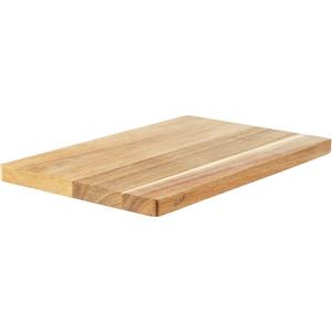 Glad Acacia Wood Cutting Board for Kitchen | Small Reversible Solid Butcher Block | Cooking Supplies for Chopping, Carving, and Serving, 11 x 7 Inches