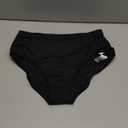 Period Swimwear Leakproof Bikini Bottoms Full Coverage Menstrual Swimsuit for Women Teens Girls (Large, Black)