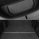 SMABEE 13Pcs Floor Mats Set for 2022-2025 Tesla Model X 5 Seater (Not fit 6/7 Seater) All Weather Floor Liner Back Seat Cargo Liner Front Rear Trunk Backseat TPE Car Mats Interior Accessories