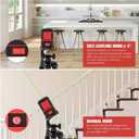 Laser Level with Tripod, 100 feet Green Cross Line Self Rotary Leveling Laser Level, Vertical and Horizontal Line, Rotatable 360 Degree, Manual Self leveling and Pulse Mode,IP54 Waterproof & Battery