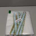 40x50 Extra Large Cellophane Bags with Bow Ties, Clear Plastic Cello Wrap Storage Bags, Jumbo Huge Basket Bags for Gift Basket Birthday Wedding Baby Bridal Shower Halloween (5 PCS, Ribbon Included)