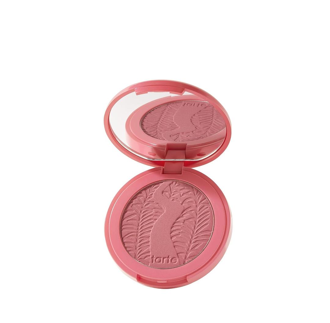 Tarte Amazonian Clay 12-hour Blush  Mineral Pigment Sheer Blush With Vitamin E & Olive Oil for Lightweight Longwear & Buildable Coverage, Vegan & Cruelty Free