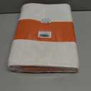 IOHOUZE Fall Door mat 3x5 Ft Orange White Striped Area Rug Washable Front Porch Rug Striped Door Mat Outside Entrance Entryway Doormat for Fall, Halloween, Thanksgiving Porch Decor