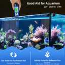 YINMIK pH Salt Meter 5 in 1 pH TDS EC Salinity Tester for Pool Spa Aquarium Hydroponic Saltwater Digital pH and PPM Tester for Household Drinking Water Hot Tub Home Brewing Fish Tank