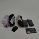 KALIYADI Sunglasses Fit-Over-Glasses Polarized Sunglasses-Men: Wrap Around Sun glasses Womens with UV Protection for Driving (B-matte Black/Grey + Transparent Purple/Grey + Gradient Wine Red/Brown)