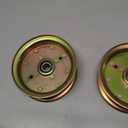3 Pack 539132728 Idler Pulley Replaces 589766102 Husqvarna Idler Pulley 589766101 539112196 539131148 for Husqvarna 46" 48" 61" 54" Z246 RZ4623 MZ61 MZ6128 MZ52 MZ54 RZ46i RZ4824f Z248f Decks