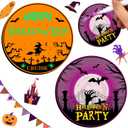 2 Pcs Halloween Cruise Door Decorations Halloween Cruise Door Magnets Decor Large Ship Refrigerator Magnets for Cabin Carnival Car Locker Decor Home Kitchen