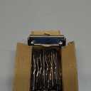 Juvale Mountable Clipboard Clips - Pack of 20 Screw-On Installation & Clipboard Hardware with Screws - Rubber-Edged Grip for Office Supplies - 3.9 in, Silver