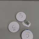 Ecoey Smoke Alarm Fire Detector with Photoelectric Technology and Low Battery Signal (Battery Include), Fire Alarm with Test Function for Home, Bedroom, FJ136GB, 3 Packs