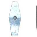 Fascinatte 15019 Mower Blade Adapter Kit Fits MTD Troy Bilt 753-06315 710-1044 736-0524B 753-0588 748-0376E(Diameter of 23mm 0.9in)