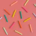 4 x Talking Tables 8 x Colorful Rainbow Birthday Cake Candles with Holders | Fun Cupcake Topper Decorations for Kids Party, Celebration (7cm)