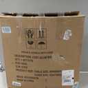 C/G 3 Piece Bistro Set,Outdoor Patio Set,Anti-Rust Cast Aluminum Bistro Table Set for Park Yard Front Porch Furniture(Antique Copper)