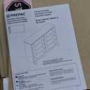 Prepac Sonoma 8 Drawer Double Dresser for Bedroom, Wide Chest of Drawers, Bedroom Furniture, Clothes Storage and Organizer, 17.25" D x 59" W x 37" H, White