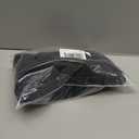 DOITEM 8 10 12 14 16 18 20 22 24 Inch Multicolor Nylon Coil Zippers for Sewing and Crafts (Black, 8Inch Invisible)