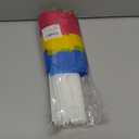 20 Pack Pansexual Pride Handheld Stick Flags for LGBTQ Parades Event, 12 Inches