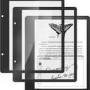 CoBak Paper Feel Writing Screen Protector for 10.2" Tablet 2024/2022 Kindle Scribe, Boox Note Air, TouchPad D10 - HD High Clarity 9H Tempered Glass - 2 Pack