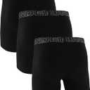 Under Armour Performance Cotton - Solid 6 In 3 Pack, Large