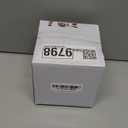 Ceramic Jar with Lid, Coffee Container Kitchen Food Storage Jars for Spice Sugar Tea Bag, Stackable Decorative Jars for Countertop, Black & 18 fl.oz