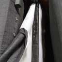 DWVO Convertible Sleeper Chair, 3-in-1 Sofa Bed with Pull-Out Bed, 75" Single Sleeper Couch with Reclining Backrest and Wide Armrest, Linen Futon Couch for Dorm Apartment, Black