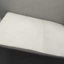 Wedge Pillow for Sleep Apnea, 12 Inch Bed Wedge Pillow for Headboard, Headboard Triangle Pillow Wedge for Acid Reflux, After Surgery, Snoring, Cooling Memory Foam Top, Removable Cover