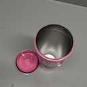 Manna Ranger Double-wall Insulated Stainless Steel Tumbler with Leak-proof Smart Seal Lid and Reusable Tritan Straw - 26 Oz - Pink