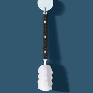 Flavoma Plastic Sponge Bottle Cleaner Brush (Pcsof 2) | Height Adjustable 31cm-42cm | Long Handle for Baby Bottle, Water Bottle, Containers, Vase and Glass Bottle Cleaner