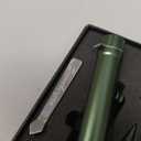 SMOOTHERPRO 2-in-1 Pen and Pencil, GreenBallpoint and Graphite Alloy Tip in One Retractable Pen for Office Notes, Sketching, Journaling, and Daily Carry. Broken Clip
