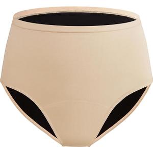 REELINDRY Real Protection, Water Proof, Underwear, Women's, Beige, Size M- 1 Pack