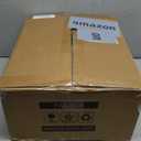 Unicozin Modern Bathroom Light Fixtures, 4 Light Vanity Lights Over Mirror, Black Wall Lamp with Clear Glass for Living Room Cabinet Bedroom Porch