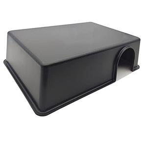 LEOTERRA Snake Hide Reptile Hide for Snake Lizard Gecko and Baby Ball Python Use10.23"x7.48"x2.75" (M) Durable and Easy to Clean.Can Also be Used as a mole, Hamster, Guinea Pig, Ferret Hideout