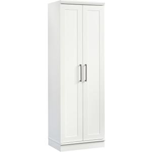 Sauder HomePlus Storage Cabinet/ Pantry cabinets, Soft White finish