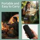 2 Pack 2-in-1 Folding Chair & Backpack Chair Portable Stool with Storage & Adjustable Strap, Heavy Duty 265LBS Small Folding Chair for Outdoor Camping, Fishing, & Hiking