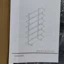 FRAPOW Bookshelf, 6 Tier Book Shelf 83Inch Tall Bookcase, Industrial Large Bookshelves Rustic Book Case with Open Metal Frame for Office, Bedroom, Farmhouse, Living Room (Vintage)