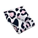 Magic Self-Adhesive Cosmetic Makeup Storage Bag for Travelling, Protectable Travelling Organizer, Easy-Packing Cosmetic Bag Magic Patch Cloth, Camera Lens Protection Wrap, Camera Bag, (Pink Leopard)