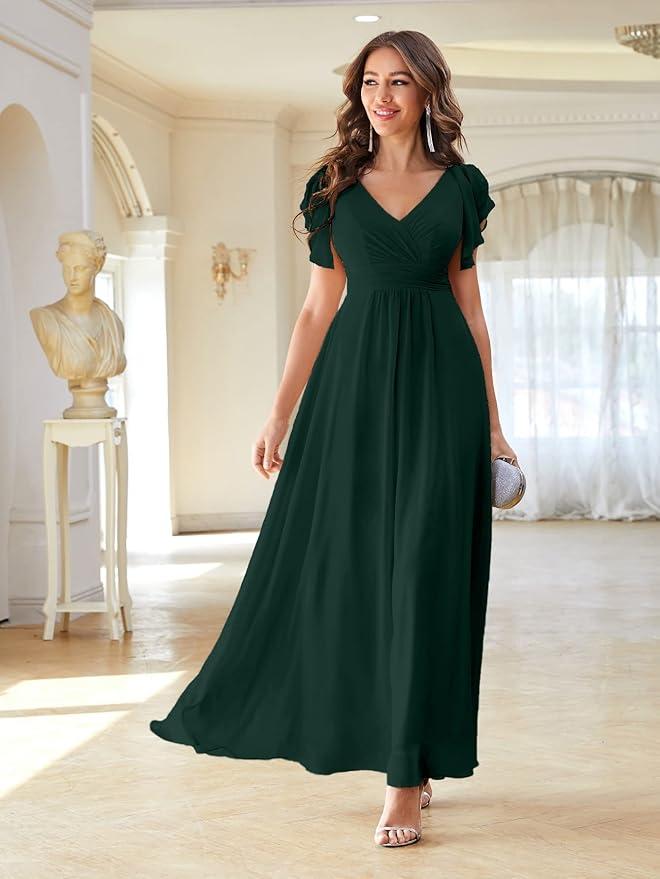 Women Dress Dark Green S
