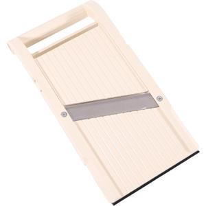 Benriner Mandoline Jumbo Slicer, Japanese Stainless Steel Blade, Beige