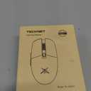 TECKNET Wireless Gaming Mouse Rechargeable - 8000 DPI, Long-Lasting 100Hrs Battery, RGB Backlit, 6 Programmable Buttons, Dual Connectivity (2.4G + USB-C) for PC, Mac, Laptop - Black