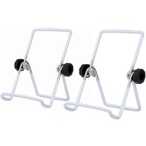 Stainless Steel Sprouting Stands, Sprouting Holder for 32 OZ Mason Jar Lid Holder. Used to make Sprouts, Broccoli, Lentil Seeds. Also Used to Phone iPad Tablet Stand. Not Include Jar. White, 2 Pack