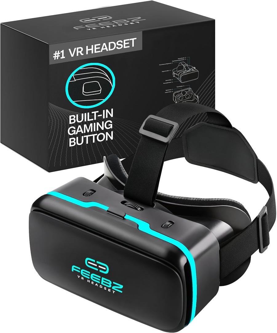 Beginners VR Box for Phones - for Watching 3D VR Videos on YouTube only - Model-10
