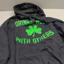 Funny St Patricks Day Drinking Drinks Well Others Pullover Hoodie, XL