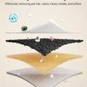 FEELNEEDY 6 Packs Dog Water Fountain Filters & 6 Packs Pump Filters Sponges Replacement, Pet Water Fountain Filter for 3Gal/12L Dog Water Dispenser (FN-W13)