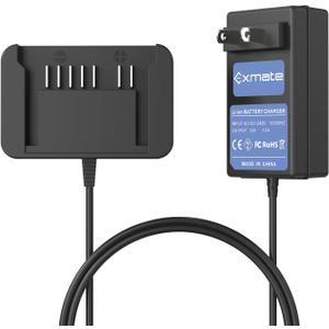 Exmate 18V Charger Compatible with Hitachi 18V Battery BSL1830C BSL1815S BSL1815X BSL1830 330139 330557 339782