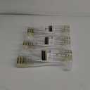 PRINTED CHAMPAGNE FLUTE 6PC 18pcs