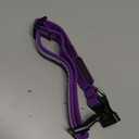 VIZPET LED Dog Collar, Light Up Dog Collar Adjustable USB Rechargeable Super Bright Safety Light Glowing Collars for Dogs (Purple, Large[18.89-23.62 inch/48-60cm])