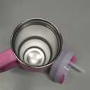 STANLEY Quencher H2.0 Tumbler with Handle and Straw 20 oz | Flowstate 3-Position Lid | Cup Holder Compatible for Travel | Insulated Stainless Steel Cup | BPA-Free | Peony