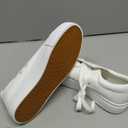 Sernial White Platform Sneakers for Women,PU Leather Platform Shoes,Walking Shoes for Women 8