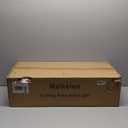 Melkelen Ceiling Fans with Lights and Remote,56in Ceiling Fan with 5-Blades,Quiet Reversible DC Motor,6 Speed, Dimmable LED Light,White Ceiling Fan for Bedroom/Living Room/Kitchen/Patio